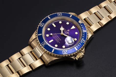 rolex submariner 16618 gold